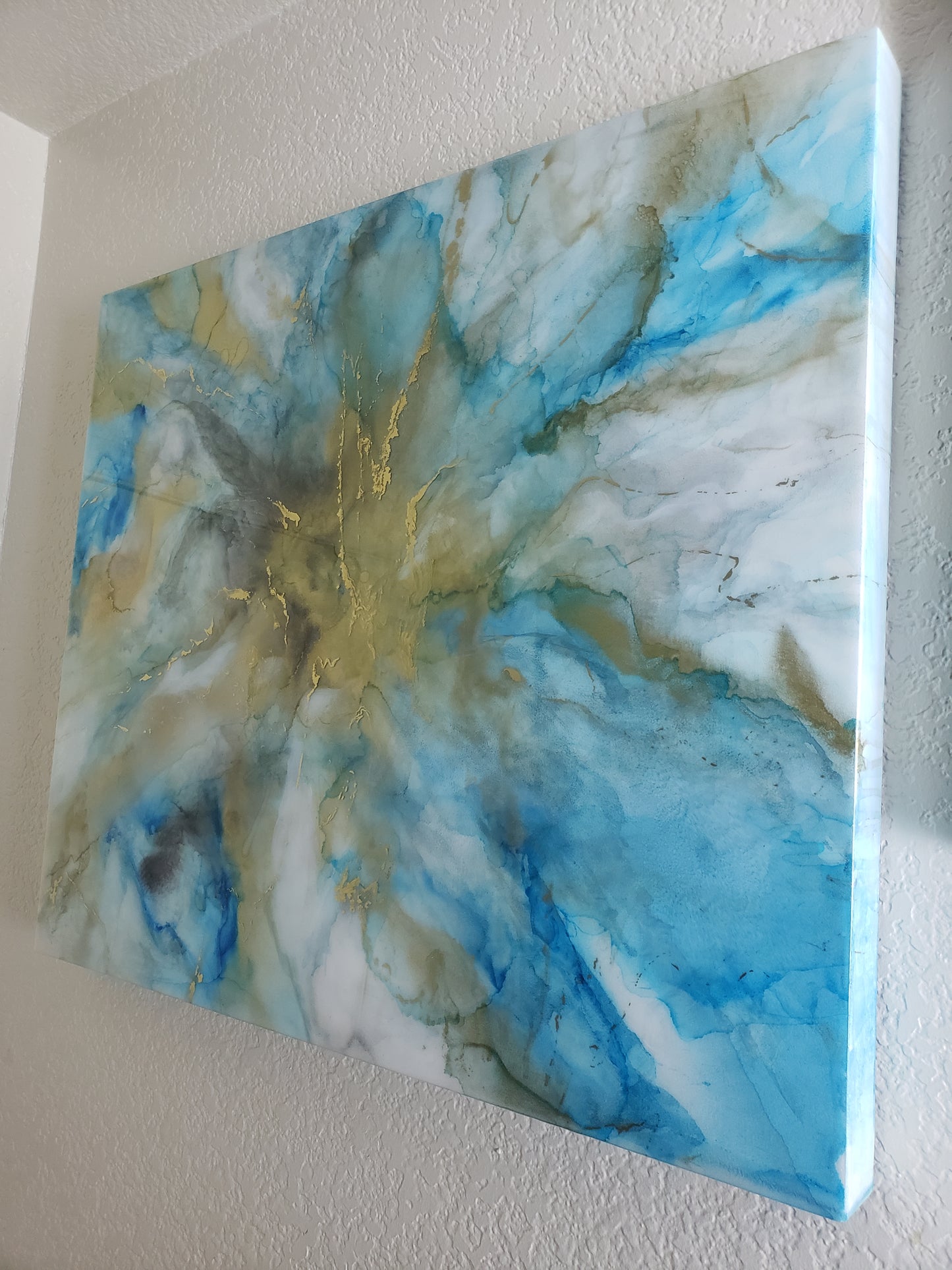 Soft Blue Abstract