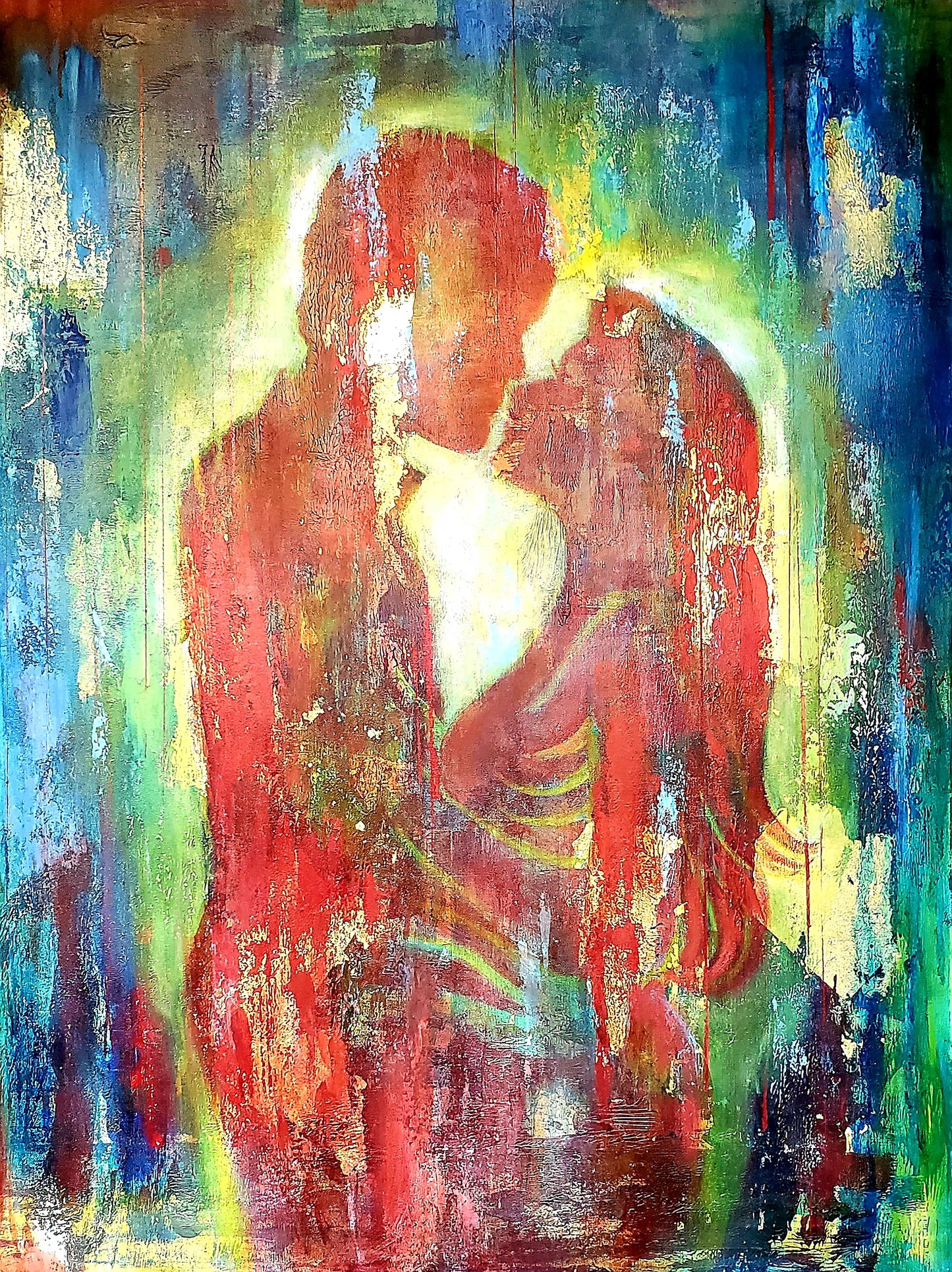 "WHEN LIFE IS A BLUR, LOVE IS THE ANSWER"