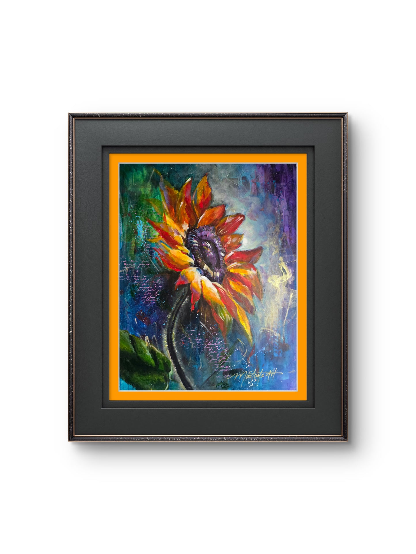 Sunflower Serenade | Original Sunflower Painting | 24×30 | Margie Montante
