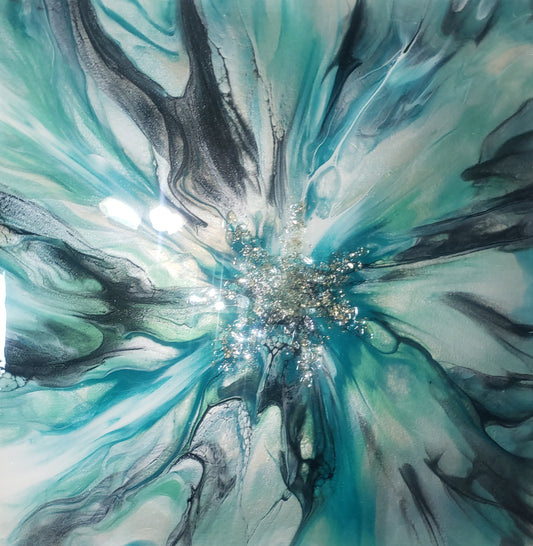 TURQUOISE BLING BLOOM