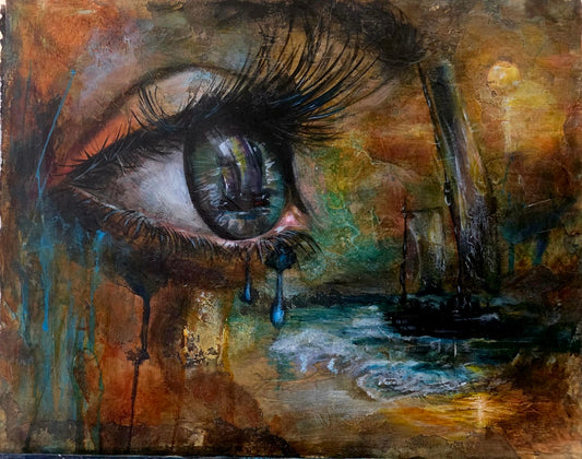Farewell my love | Original Symbolic Painting