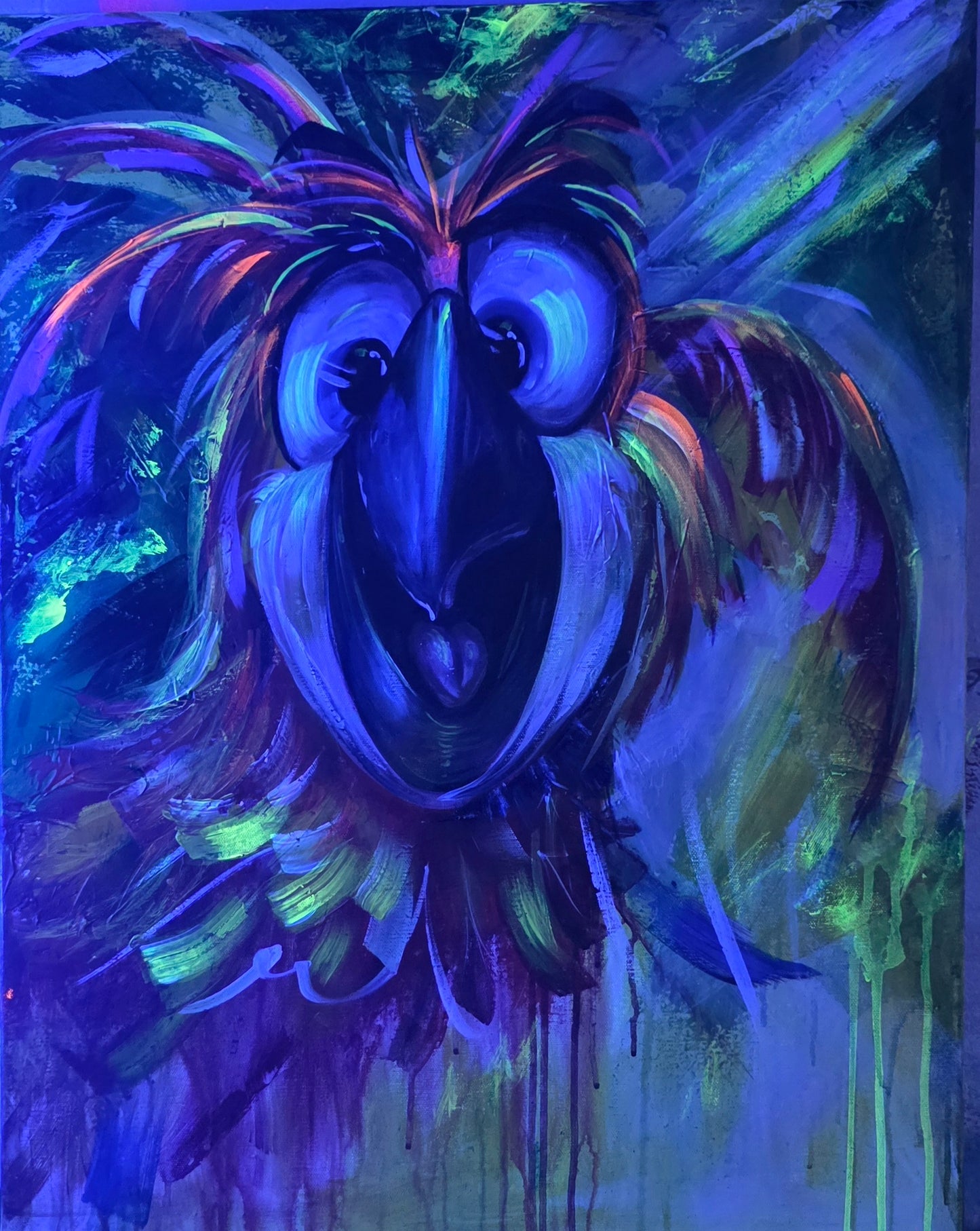 Wild Child | Original Cartoon Painting | Series 3 of 5 | 22 × 28