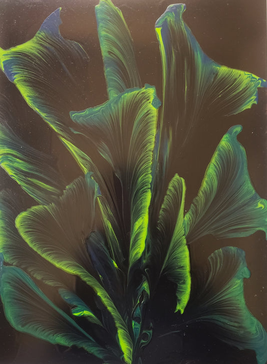 Blue and Green Leaves